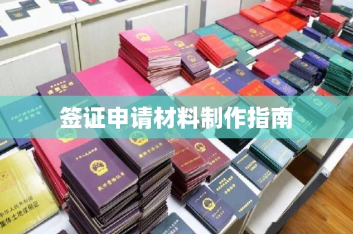 渝水签证申请材料制作指南